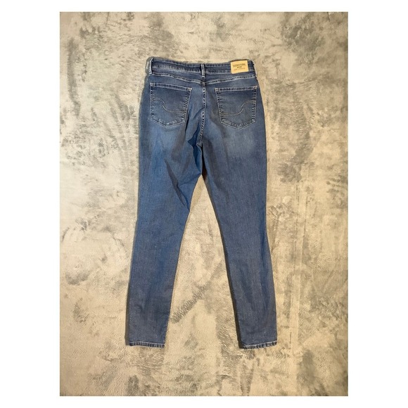Signature by Levi Strauss Women's Skinny Jeans Blue Size 10 - Picture 5 of 5